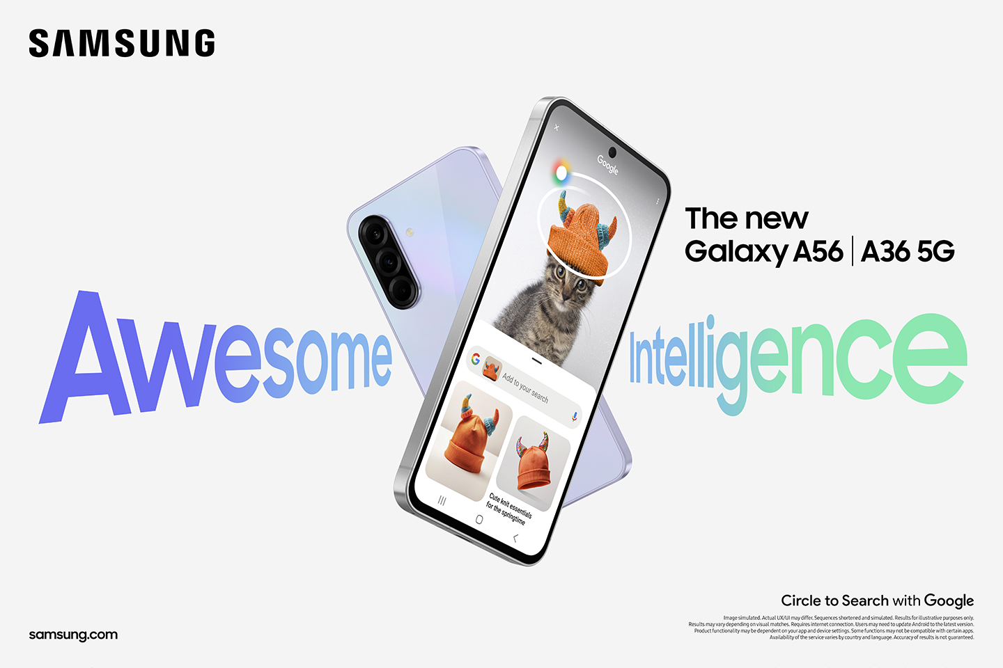 Galaxy A56 5G i Galaxy A36 5G zaliczają premierę. Na pokładzie Awesome Intelligence