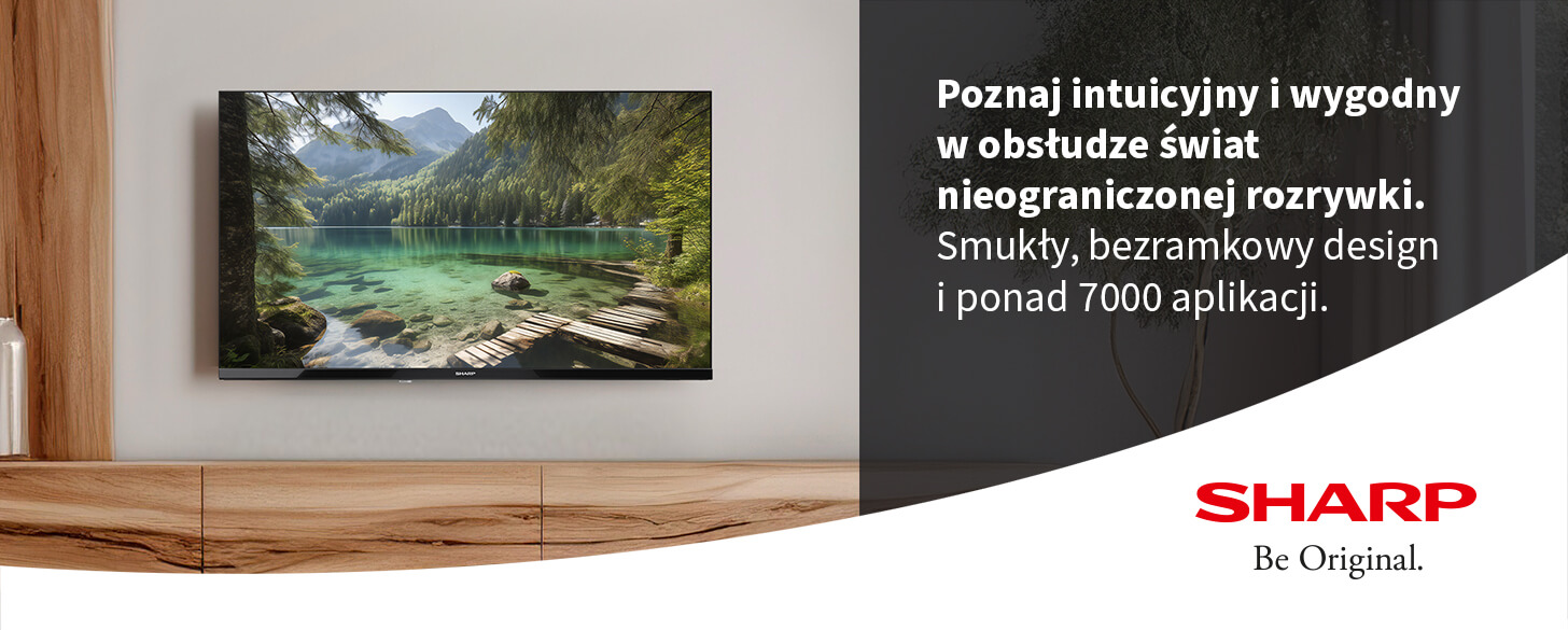 Nie Przegap! Sharp 32FH7EA Android TV w świetnej cenie!