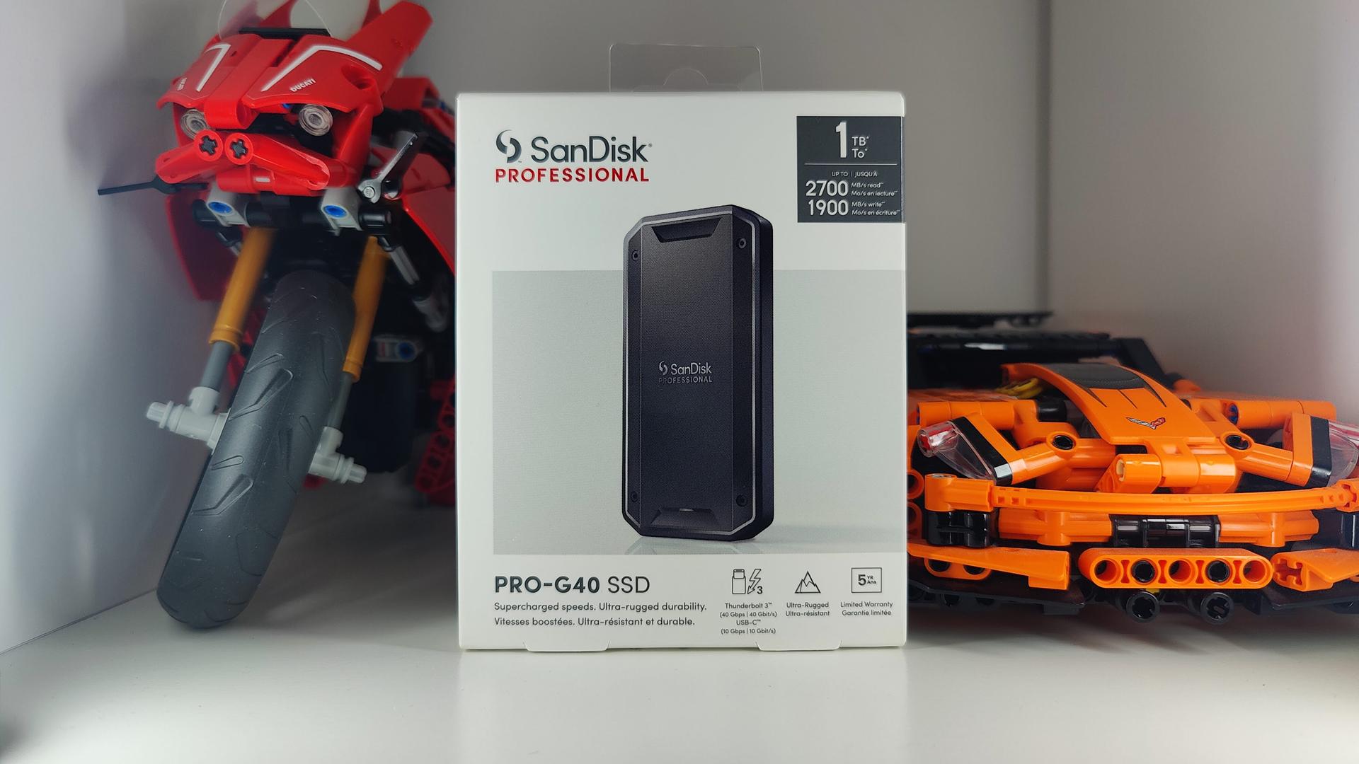 Test SanDisk Professional Pro-G40 1 TB. Mały, potężny a wytrzymały