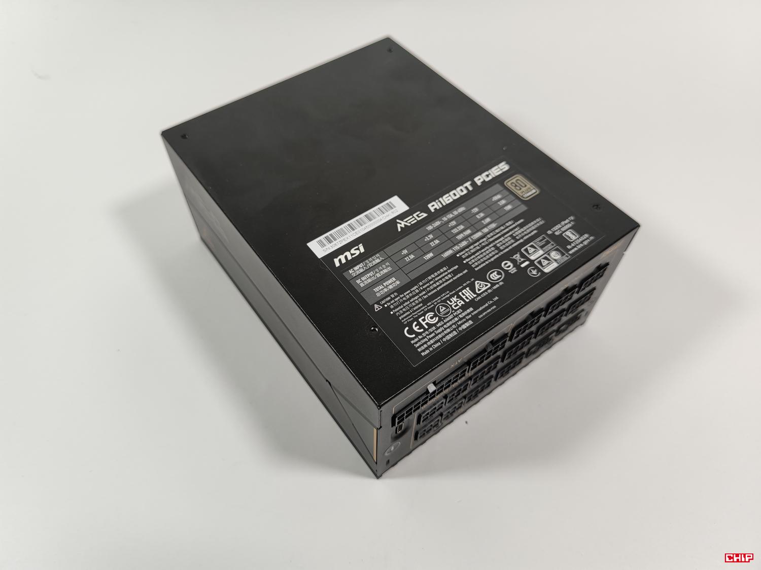 test MSI MEG Ai1600T PCIE5, recenzja MSI MEG Ai1600T PCIE5, opinia MSI MEG Ai1600T PCIE5