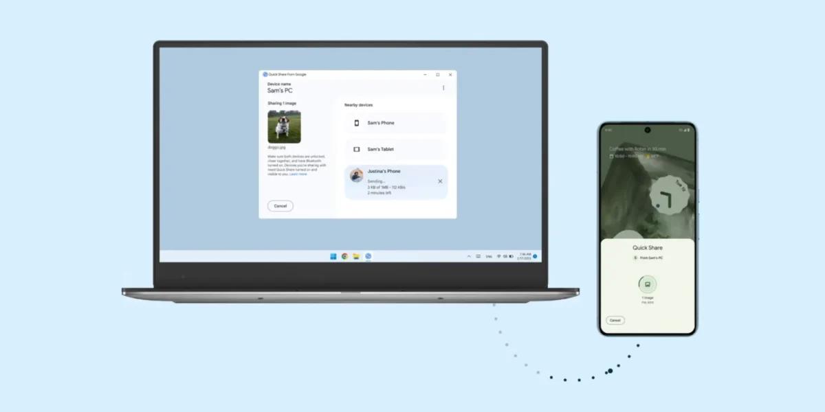 Samsung będzie odpowiadać za szybkie udostępnianie na komputerach PC