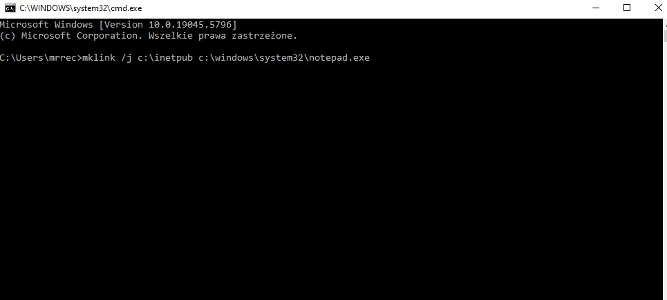 Windows - okno polecenia