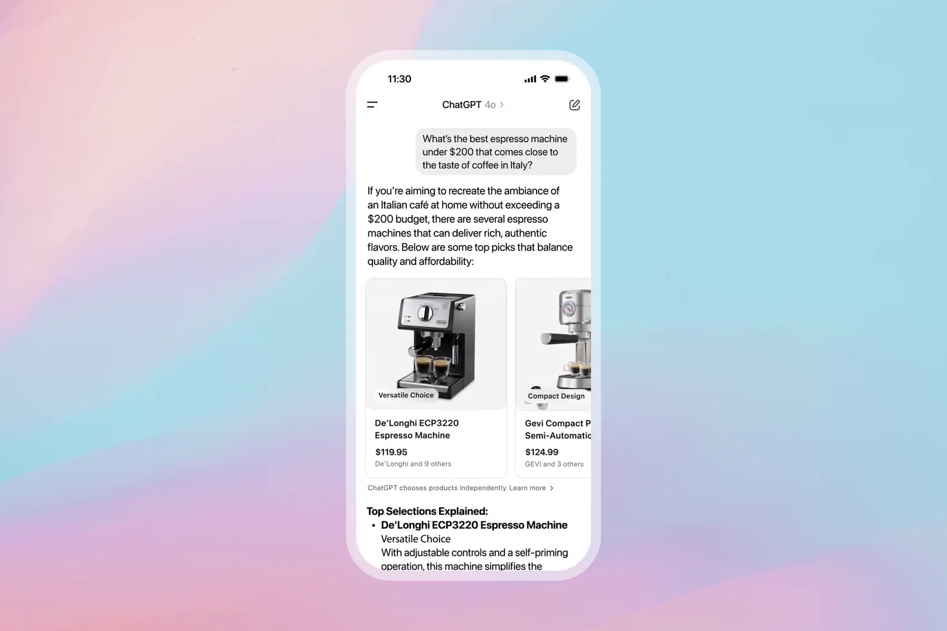 ChatGPT 4o pomoże w zakupach. OpenAI weźmie się za monopol Google?