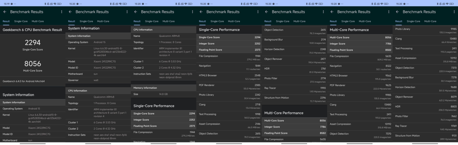 POCO F7 Ultra benchmark
