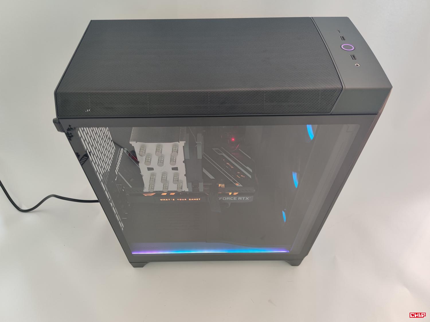 test Fractal Design Meshify 3 Ambience Pro RGB Black TG Light Tint, recenzja Fractal Design Meshify 3 Ambience Pro RGB Black TG Light Tint, opinia Fractal Design Meshify 3 Ambience Pro RGB Black TG Light Tint
