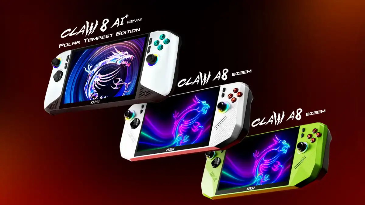 MSI odświeża handheldy Claw. Pojawiają się także dwa gamingowe monitory OLED 500 Hz