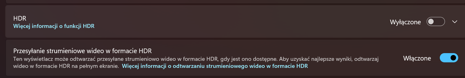 HDR w Windows 11