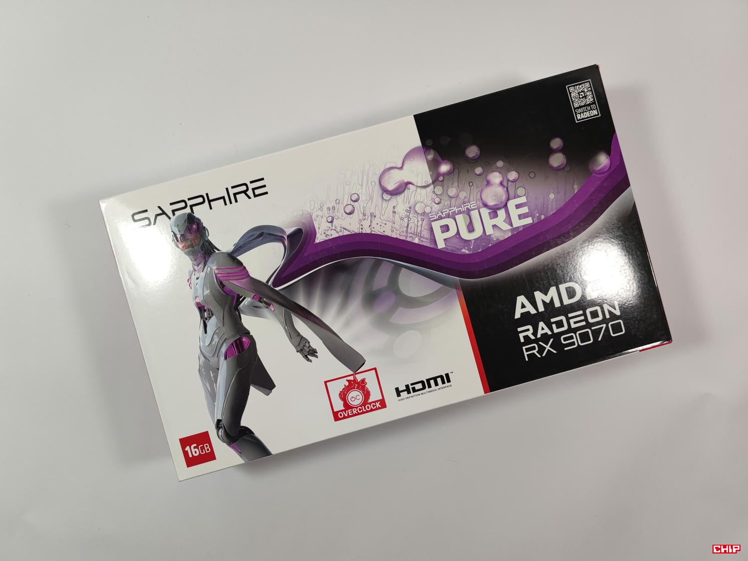 test Sapphire Radeon RX 9070 Pure, recenzja Sapphire Radeon RX 9070 Pure, opinia Sapphire Radeon RX 9070 Pure