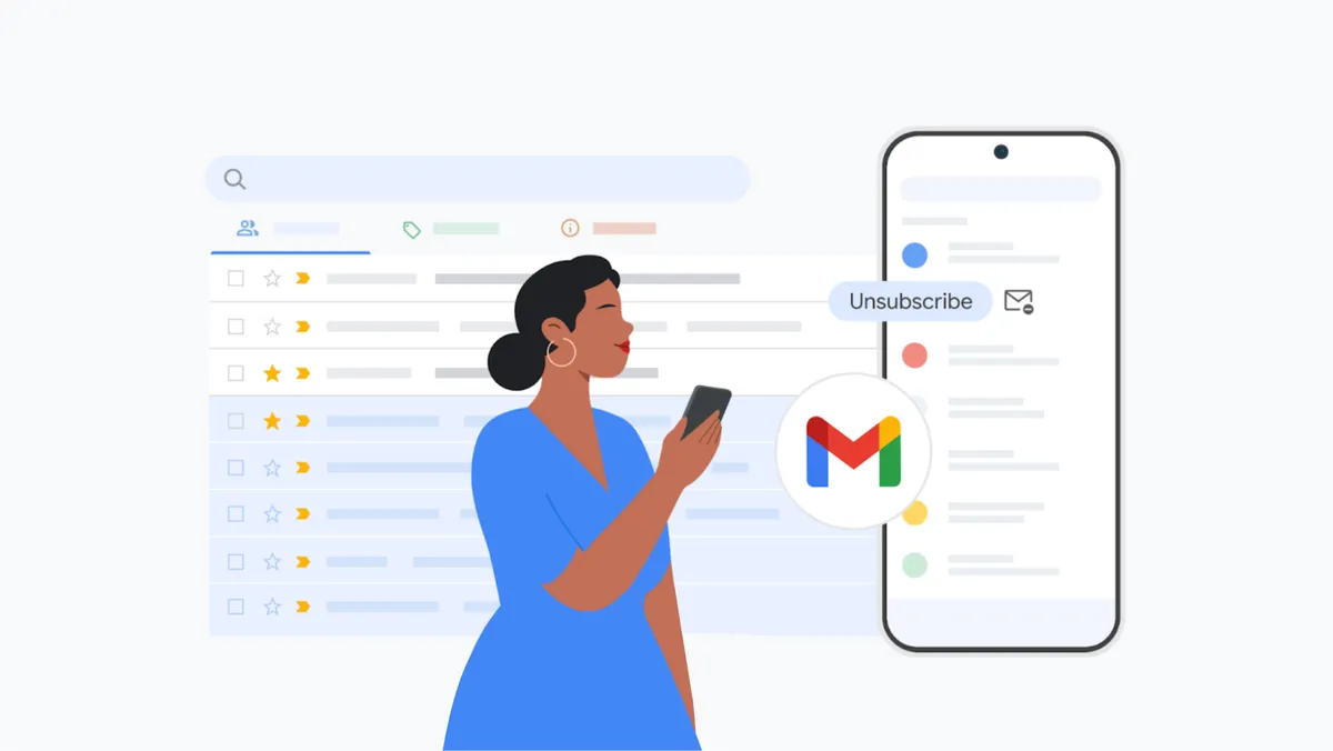 Gmail bierze sprawy w swoje ręce – zarządzaj newsletterami jednym kliknięciem!