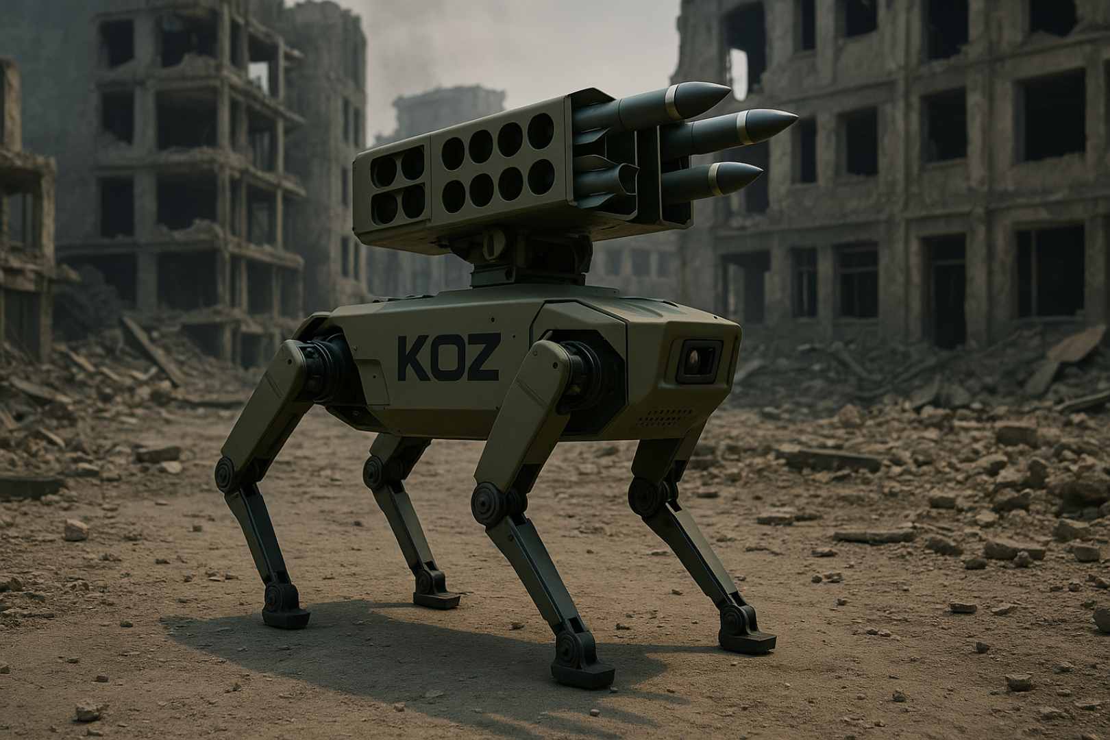 Nie szczeka, a strzela. Schowaj swoje psiecko, bo wojskowy KOZ nie bierze jeńców