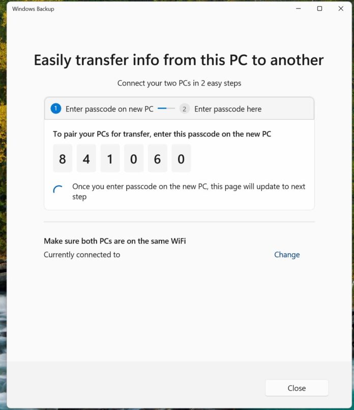 Windows 11 transfer plików
