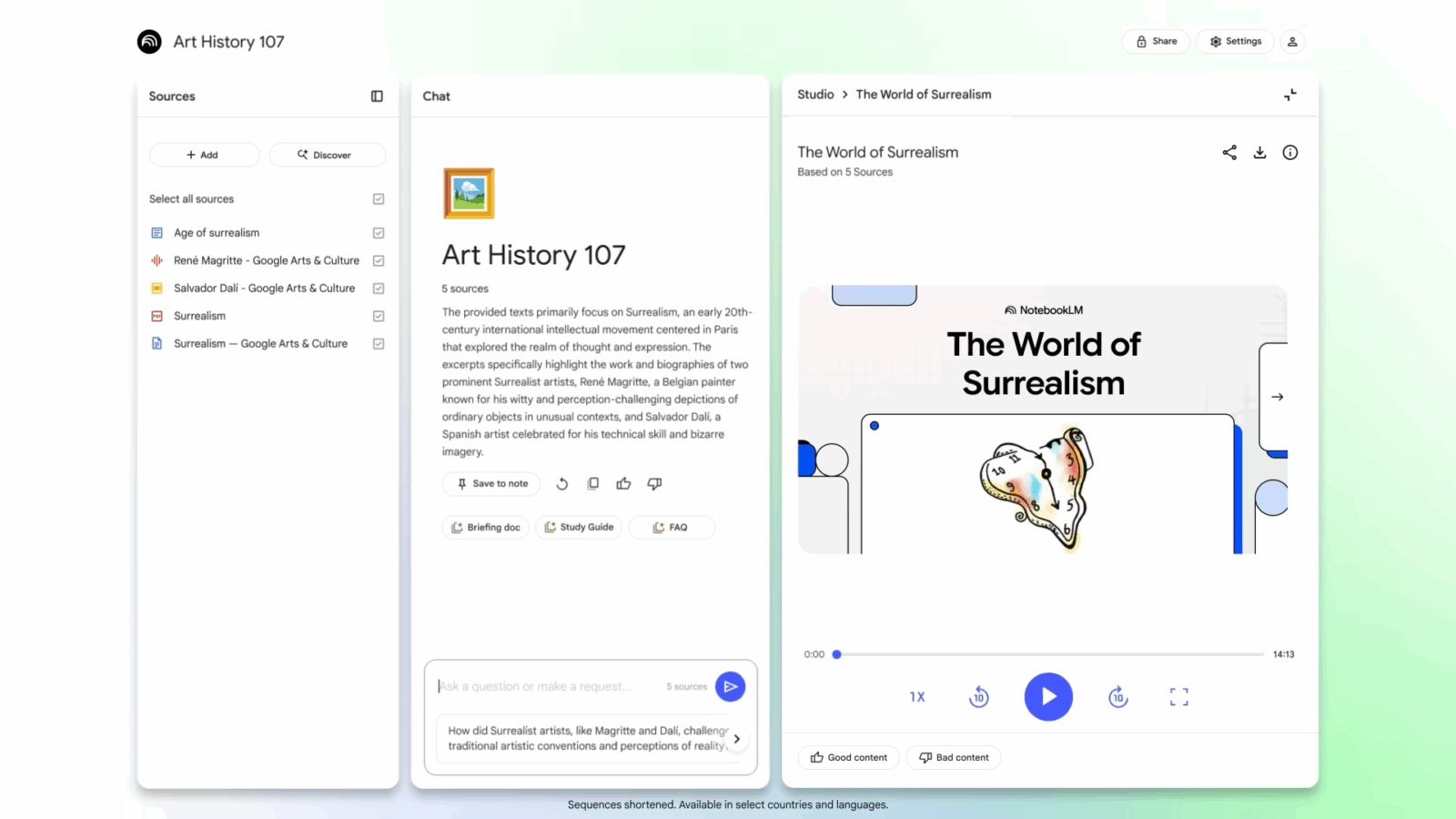 NotebookLM - podsumowanie wideo