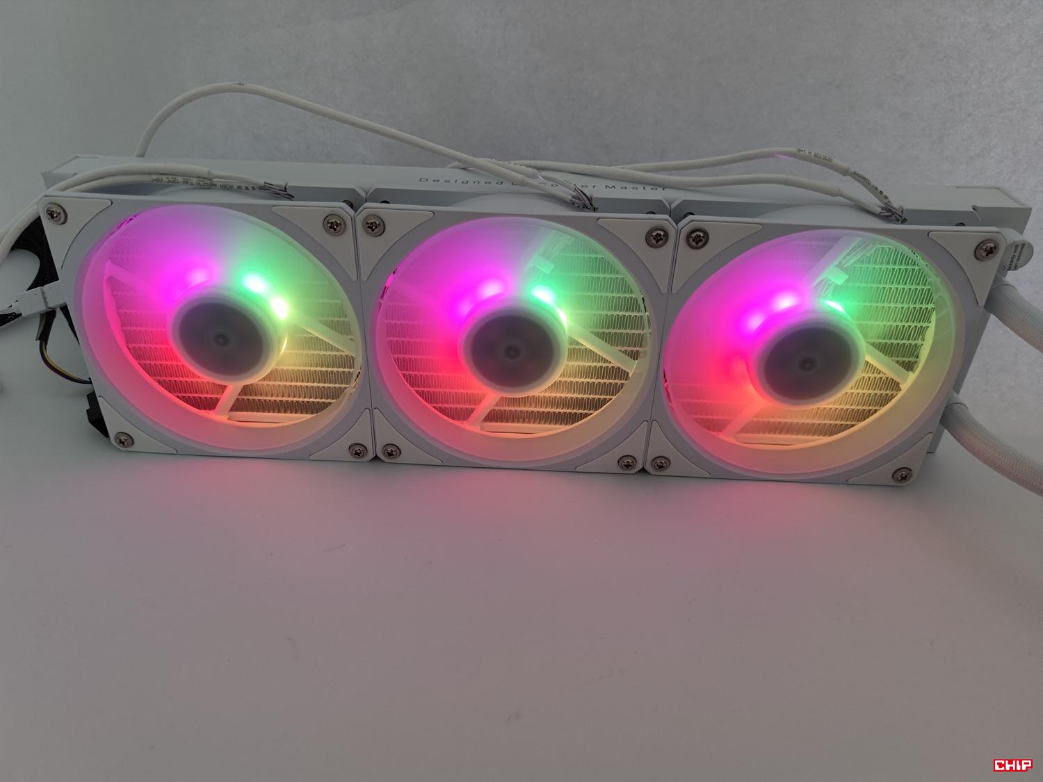 test Cooler Master MasterLiquid 360 ION White, recenzja Cooler Master MasterLiquid 360 ION White, opinia Cooler Master MasterLiquid 360 ION White