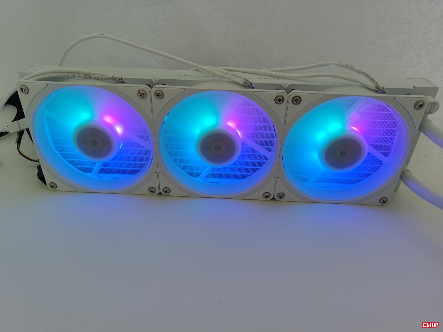 test Cooler Master MasterLiquid 360 ION White, recenzja Cooler Master MasterLiquid 360 ION White, opinia Cooler Master MasterLiquid 360 ION White