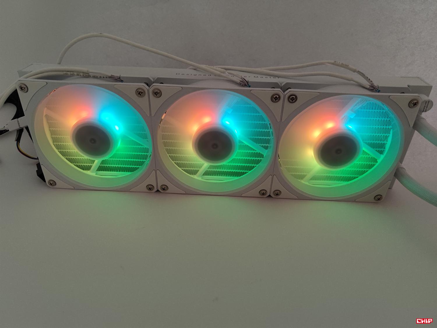 test Cooler Master MasterLiquid 360 ION White, recenzja Cooler Master MasterLiquid 360 ION White, opinia Cooler Master MasterLiquid 360 ION White