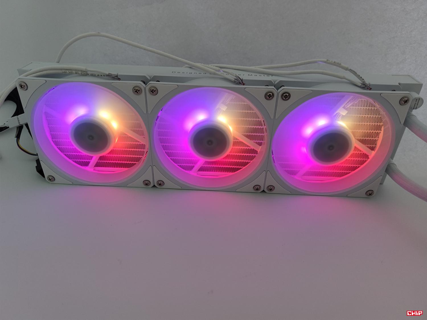 test Cooler Master MasterLiquid 360 ION White, recenzja Cooler Master MasterLiquid 360 ION White, opinia Cooler Master MasterLiquid 360 ION White