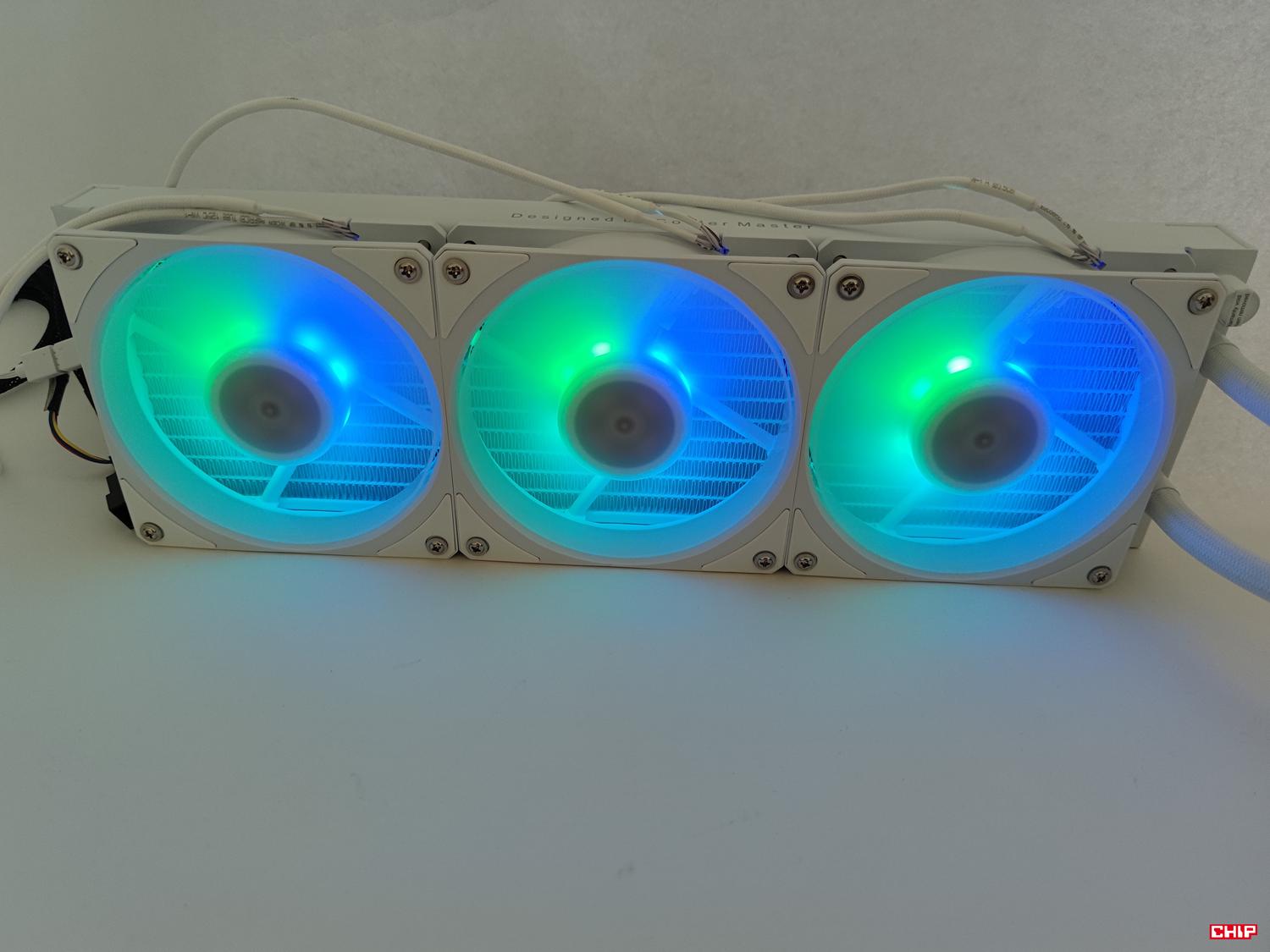 test Cooler Master MasterLiquid 360 ION White, recenzja Cooler Master MasterLiquid 360 ION White, opinia Cooler Master MasterLiquid 360 ION White