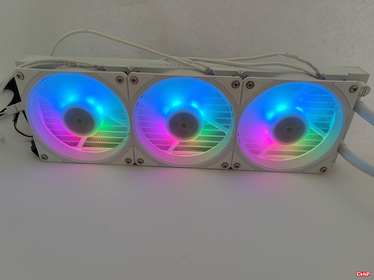 test Cooler Master MasterLiquid 360 ION White, recenzja Cooler Master MasterLiquid 360 ION White, opinia Cooler Master MasterLiquid 360 ION White