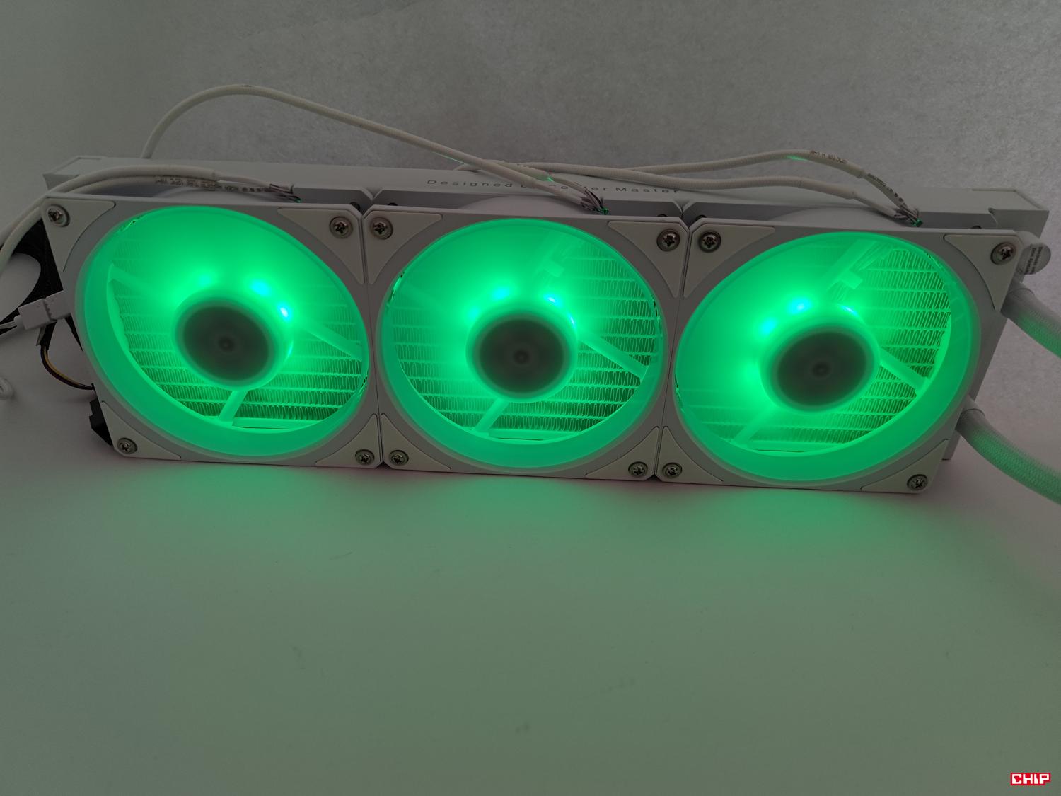 test Cooler Master MasterLiquid 360 ION White, recenzja Cooler Master MasterLiquid 360 ION White, opinia Cooler Master MasterLiquid 360 ION White