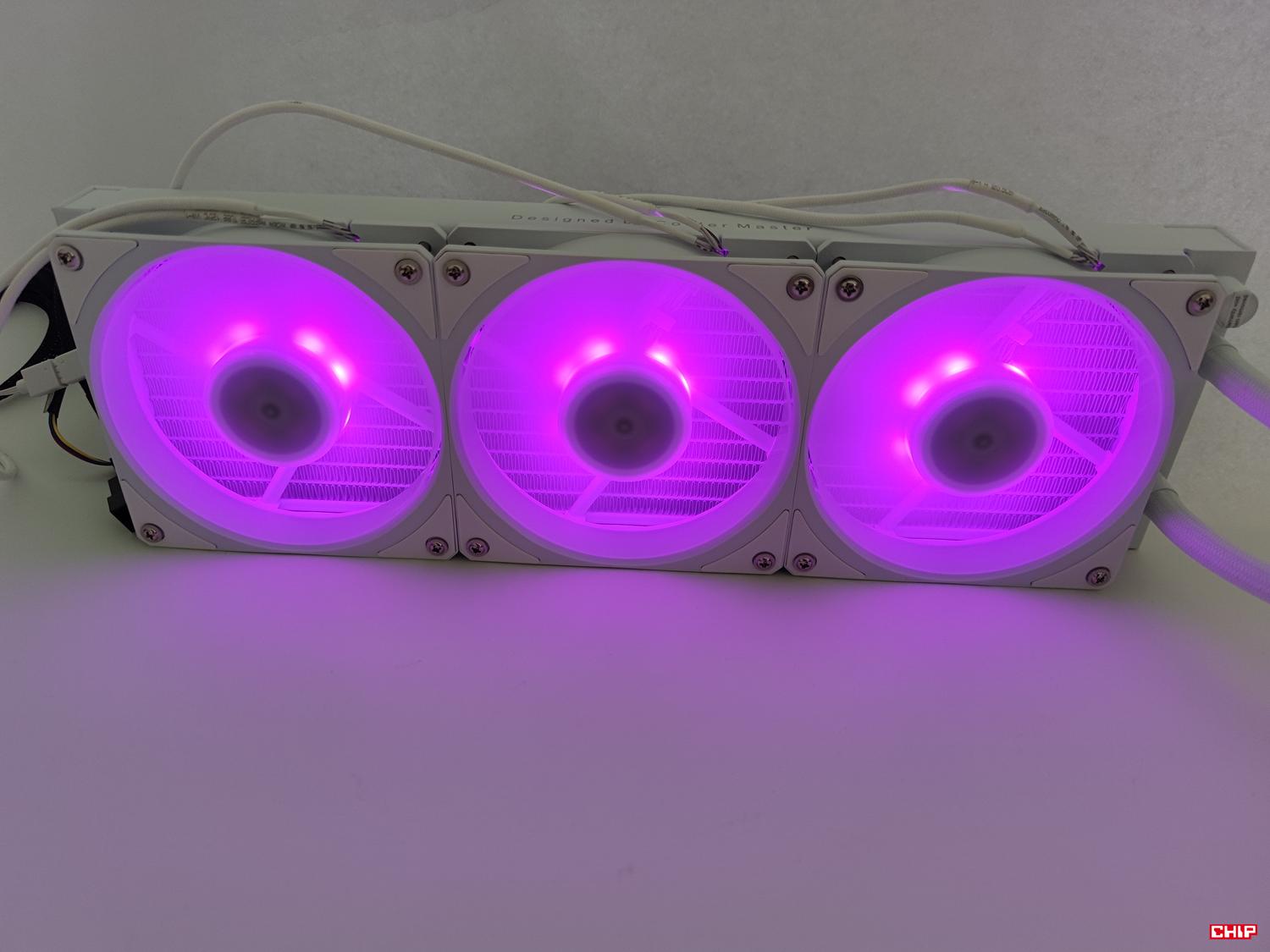 test Cooler Master MasterLiquid 360 ION White, recenzja Cooler Master MasterLiquid 360 ION White, opinia Cooler Master MasterLiquid 360 ION White