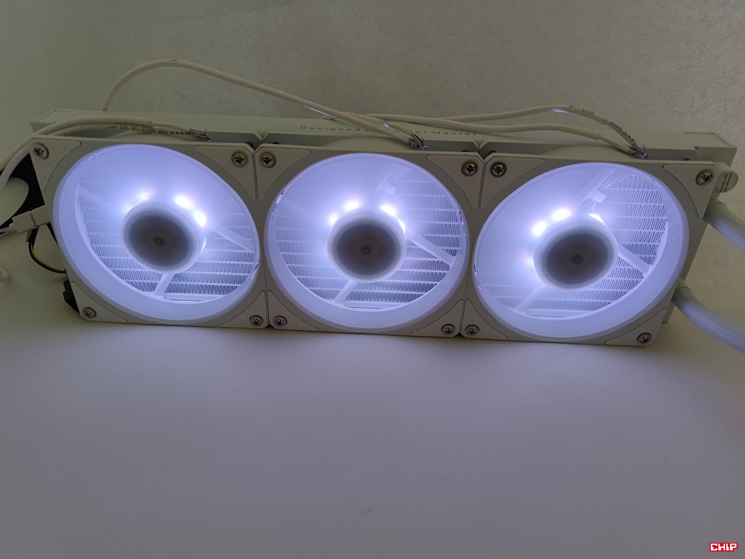 test Cooler Master MasterLiquid 360 ION White, recenzja Cooler Master MasterLiquid 360 ION White, opinia Cooler Master MasterLiquid 360 ION White