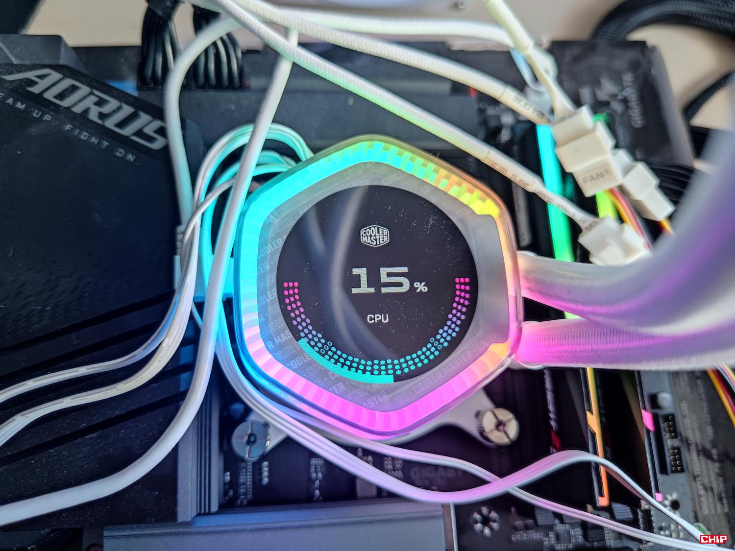 test Cooler Master MasterLiquid 360 ION White, recenzja Cooler Master MasterLiquid 360 ION White, opinia Cooler Master MasterLiquid 360 ION White