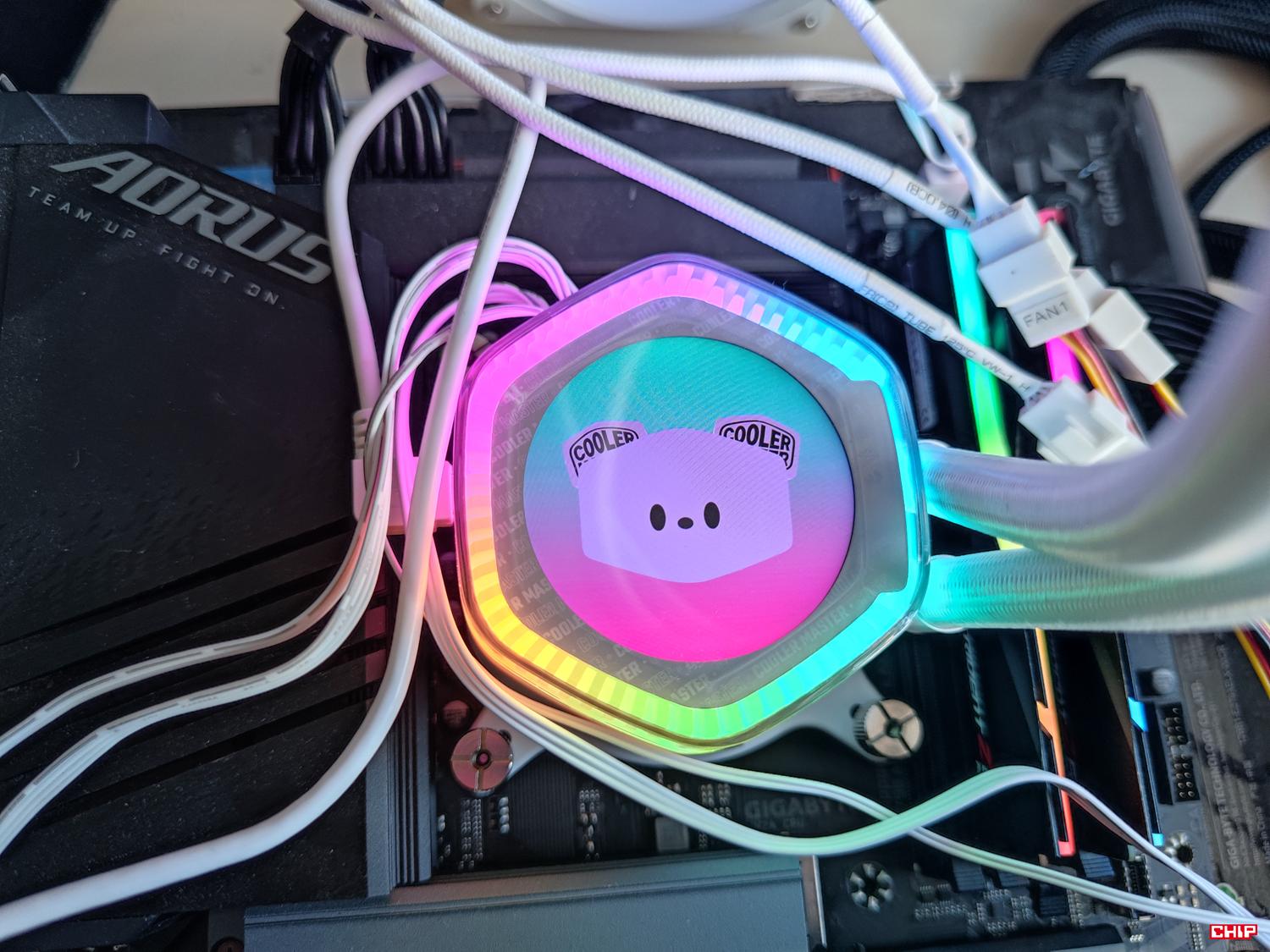 test Cooler Master MasterLiquid 360 ION White, recenzja Cooler Master MasterLiquid 360 ION White, opinia Cooler Master MasterLiquid 360 ION White