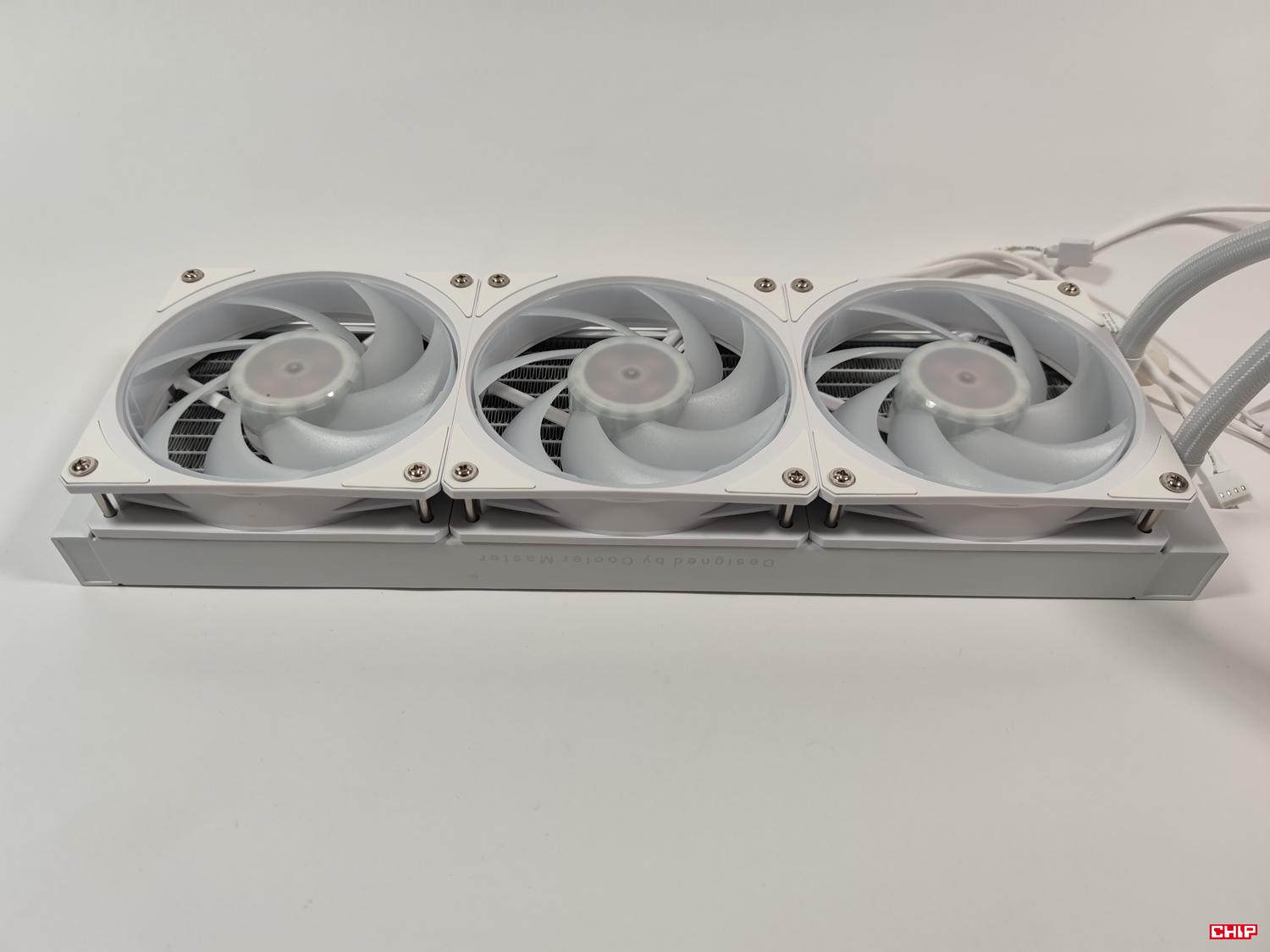 test Cooler Master MasterLiquid 360 ION White, recenzja Cooler Master MasterLiquid 360 ION White, opinia Cooler Master MasterLiquid 360 ION White