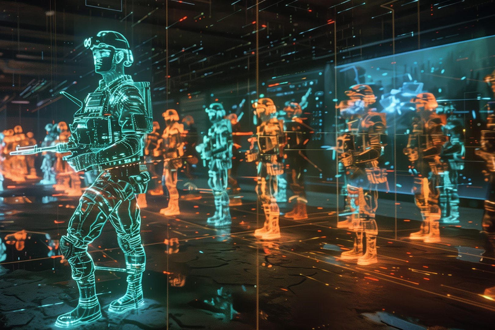 Niczym spojrzenie w wojenną przyszłość. USA mają tajny symulator wojenny