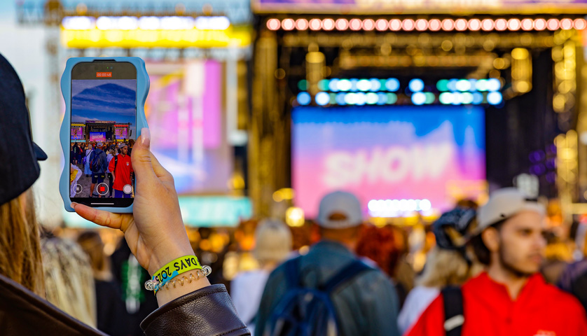 5g orange zasilało Open'er festiwal