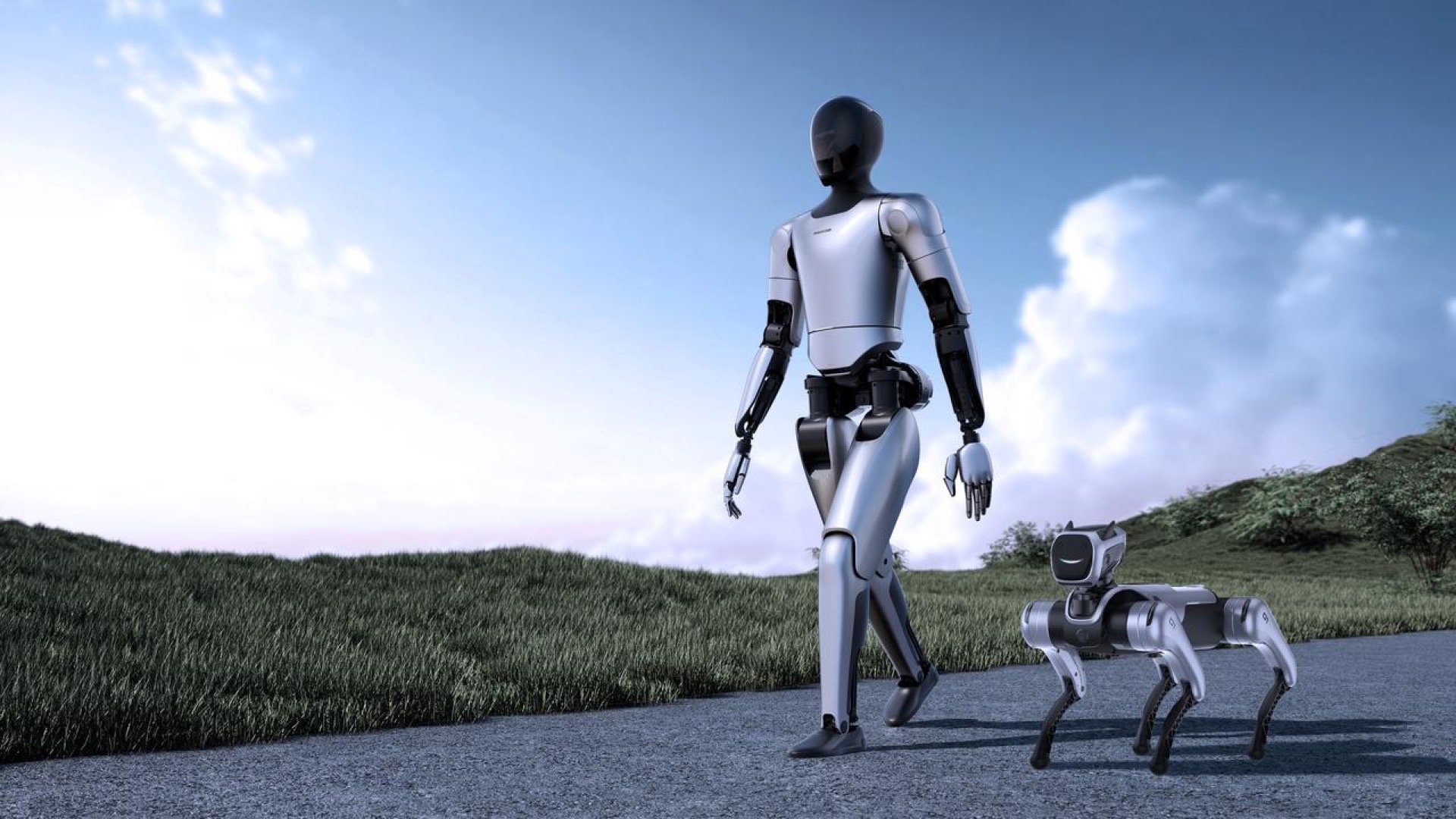 Ten humanoidalny robot to prawdziwy strongman. Lepiej nie wchodzić mu w drogę