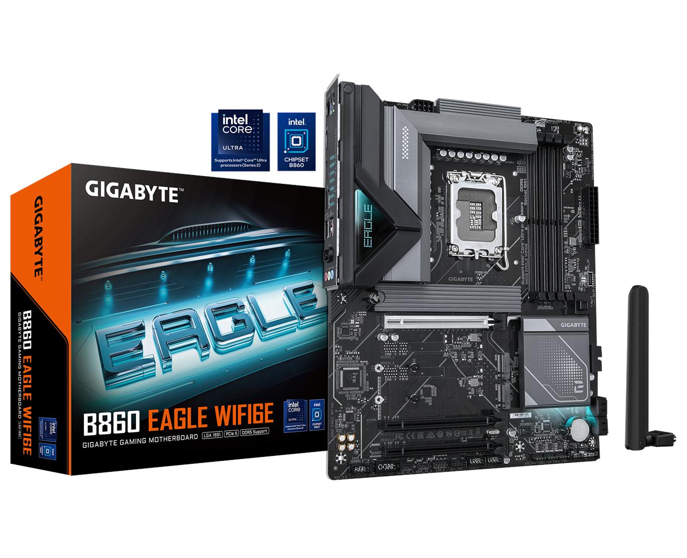 Szukasz taniej płyty LGA1851? Gigabyte B860 EAGLE WIFI6E została dla Ciebie stworzona
