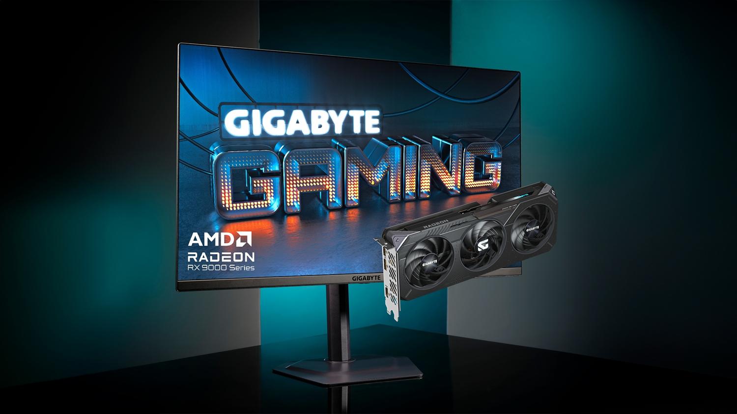 Gigabyte Radeon RX 9060 XT Gaming OC 16 GB i monitor Gigabyte MO27U2 to świetne połączenie na jesienne wieczory
