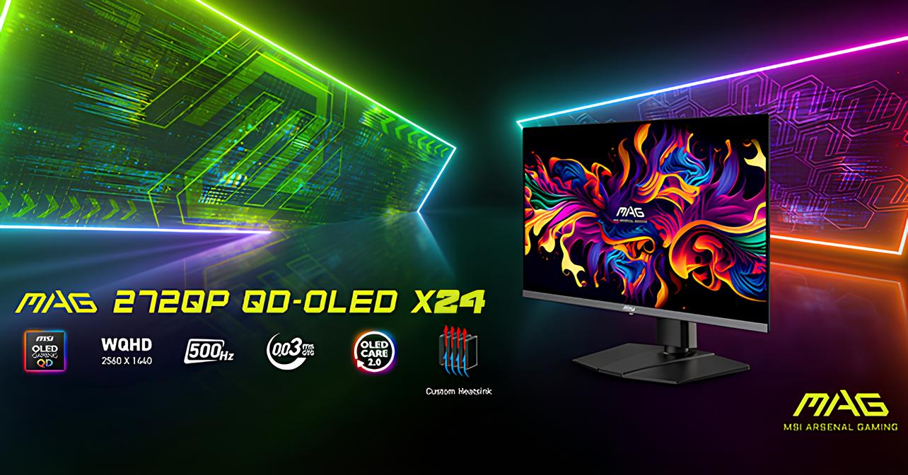 MSI MAG 272QP QD-OLED X24. Przystępny gamingowy monitor z panelem QD-OLED