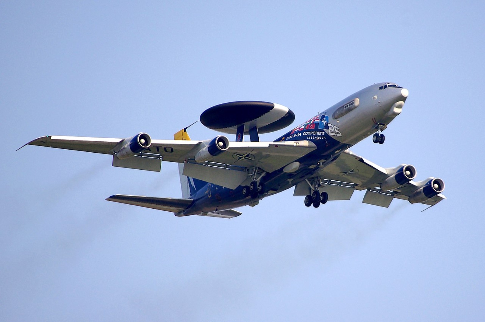 Samolot Boeing E-3 Sentry to od dawna nasz wierny stróż całego NATO