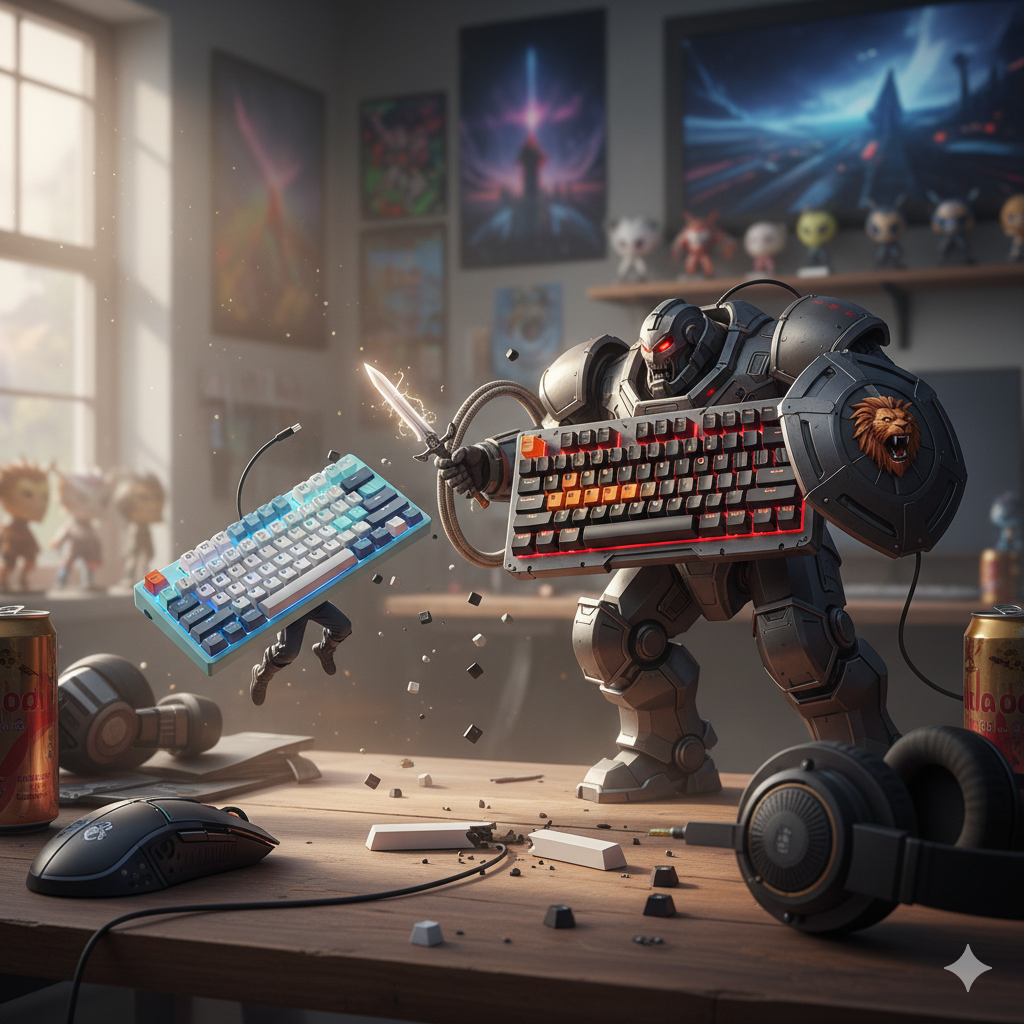 Klawiatury 75% przejmują rynek gamingowy. Kompromis który okazał się idealnym rozwiązaniem