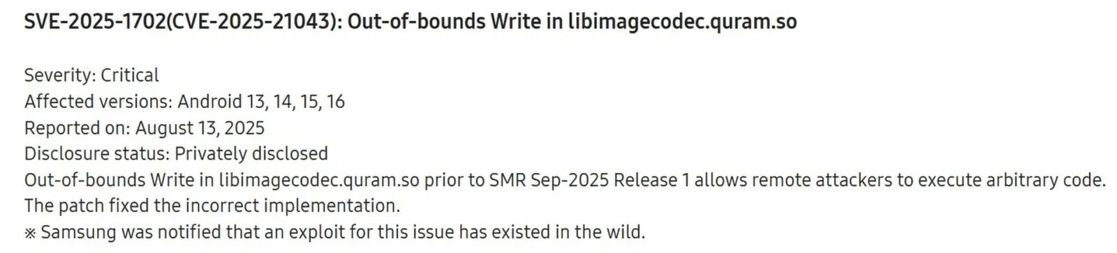 samsung luka bezpieczeństwa raport