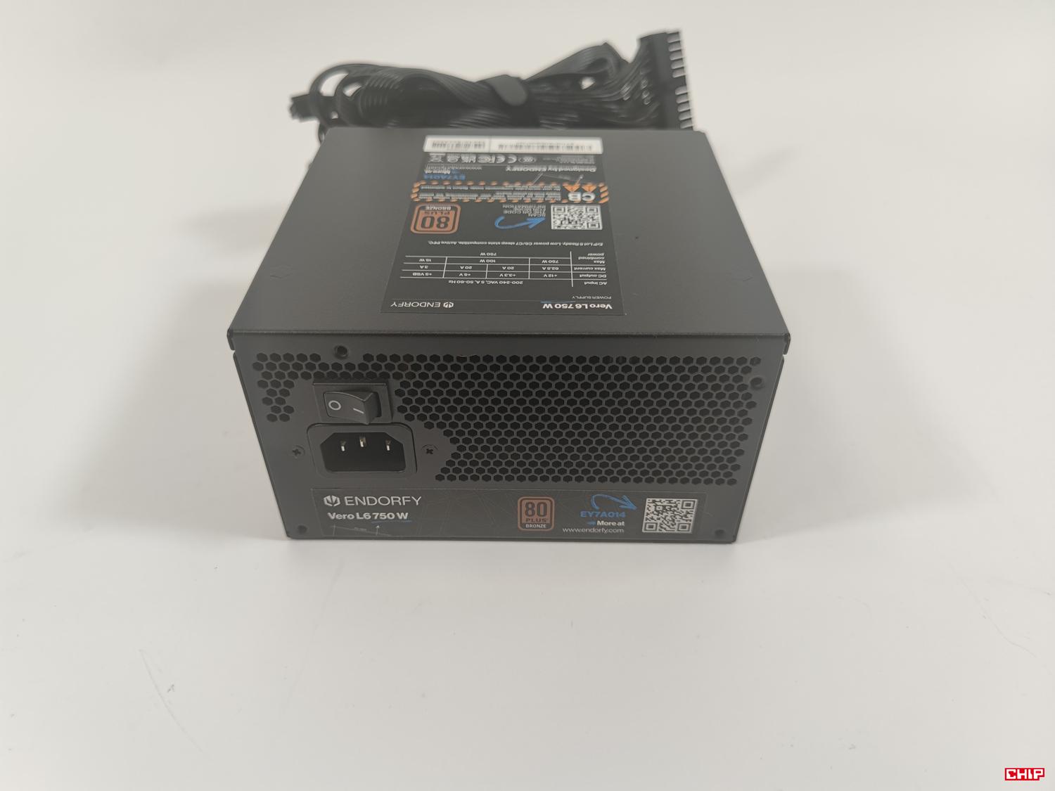 test Endorfy Vero L6 750W, recenzja Endorfy Vero L6 750W, opinia Endorfy Vero L6 750W