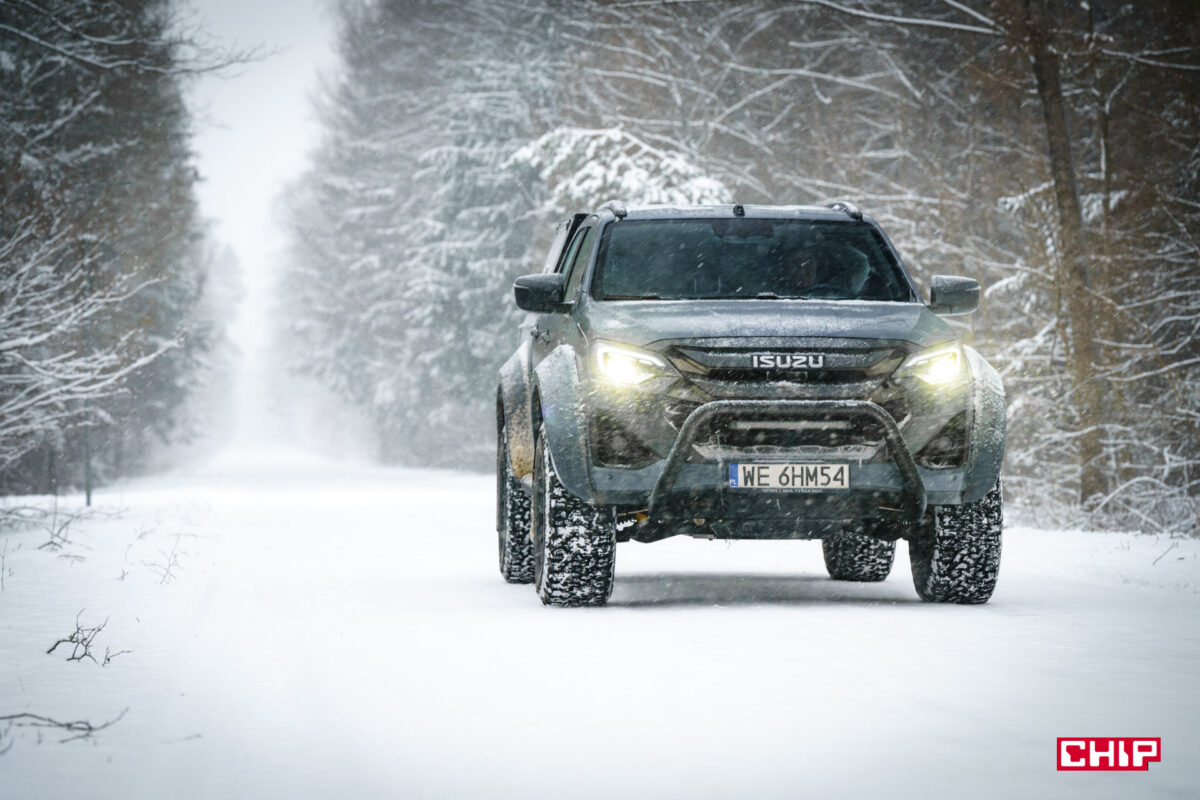 Test Isuzu D-Max Arctic Trucks – lepszego auta na atak zimy nie mogliśmy trafić