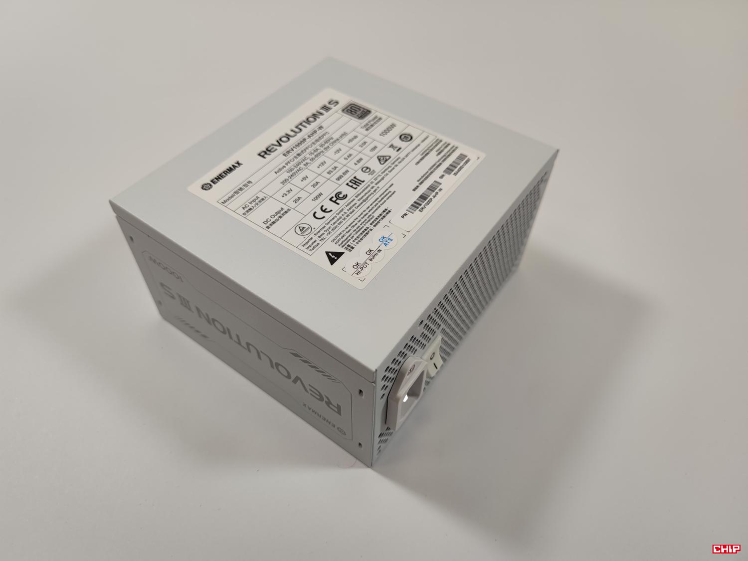 test Enermax Revolution III S 1000W, recenzja Enermax Revolution III S 1000W, opinia Enermax Revolution III S 1000W