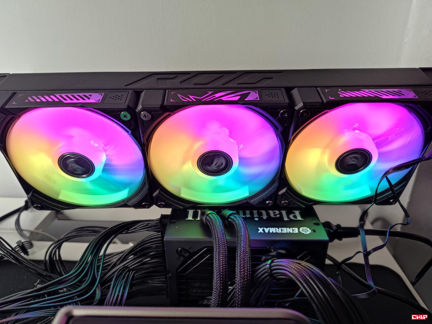 wygląd Asus ROG Ryuo IV SLC 360 ARGB