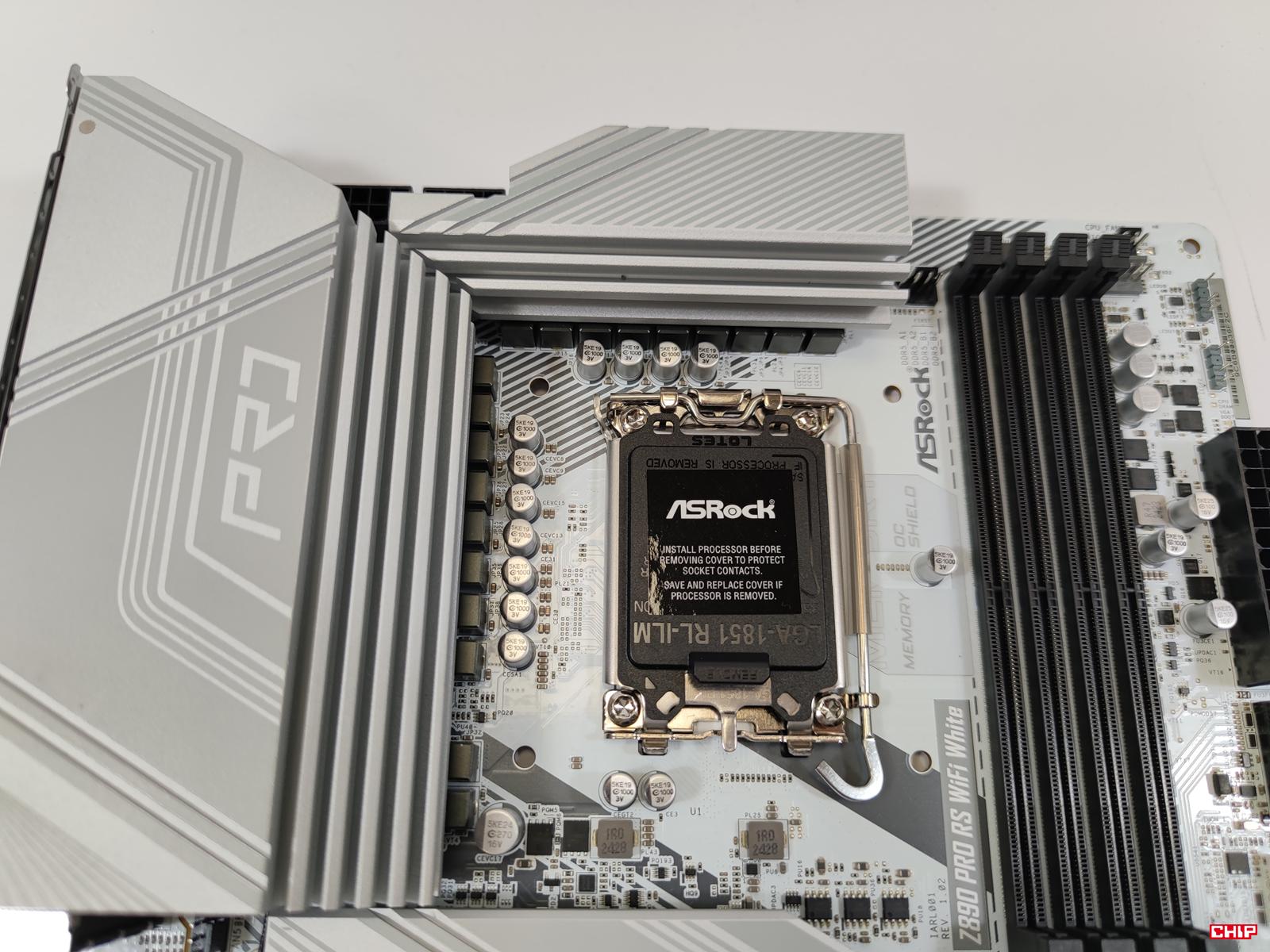 test ASRock Z890 Pro RS WiFi White, recenzja ASRock Z890 Pro RS WiFi White, opinia ASRock Z890 Pro RS WiFi White