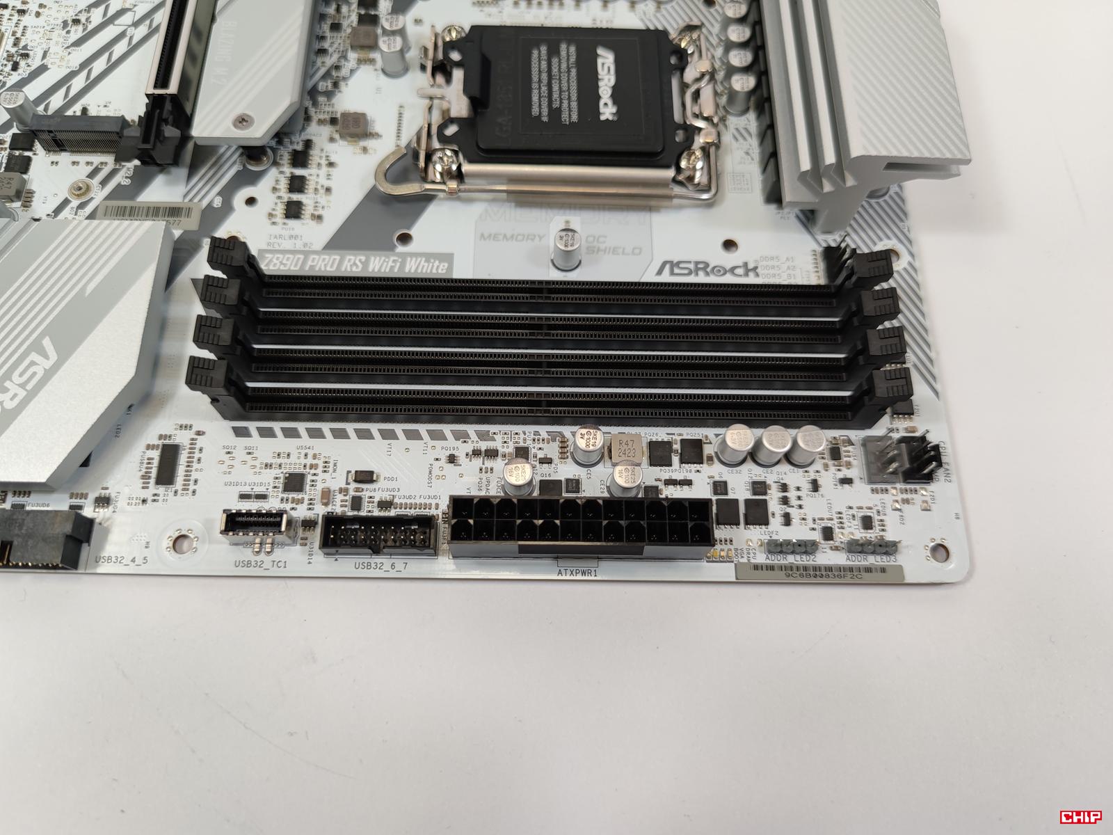 test ASRock Z890 Pro RS WiFi White, recenzja ASRock Z890 Pro RS WiFi White, opinia ASRock Z890 Pro RS WiFi White
