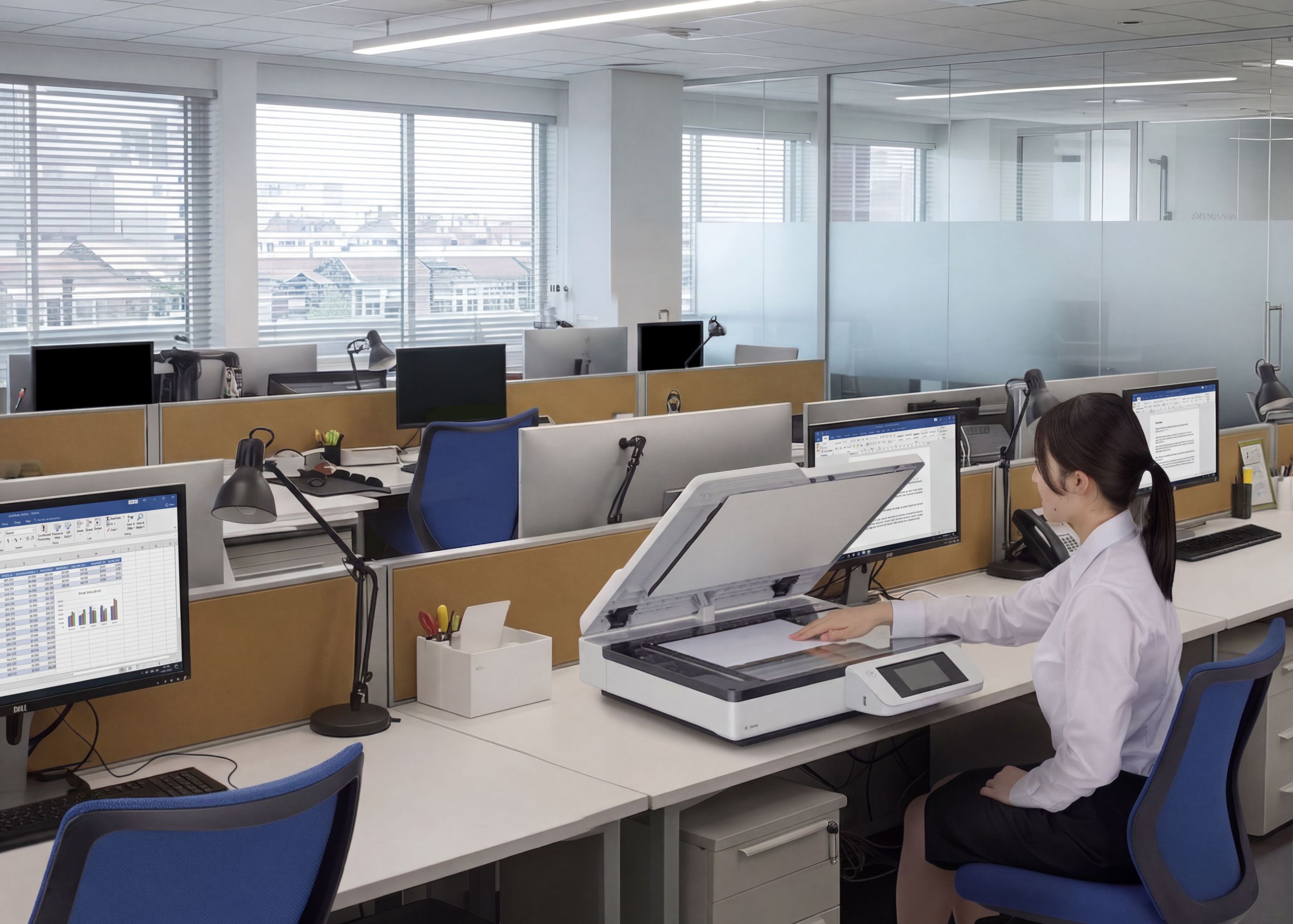 Papier nie chce umrzeć. Epson pokazuje sprzęt dla firm żyjących między segregatorem a chmurą