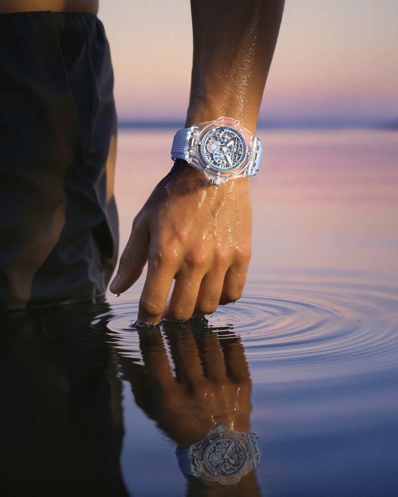 Hublot Big Bang Sapphire Sky Blue Meca-10