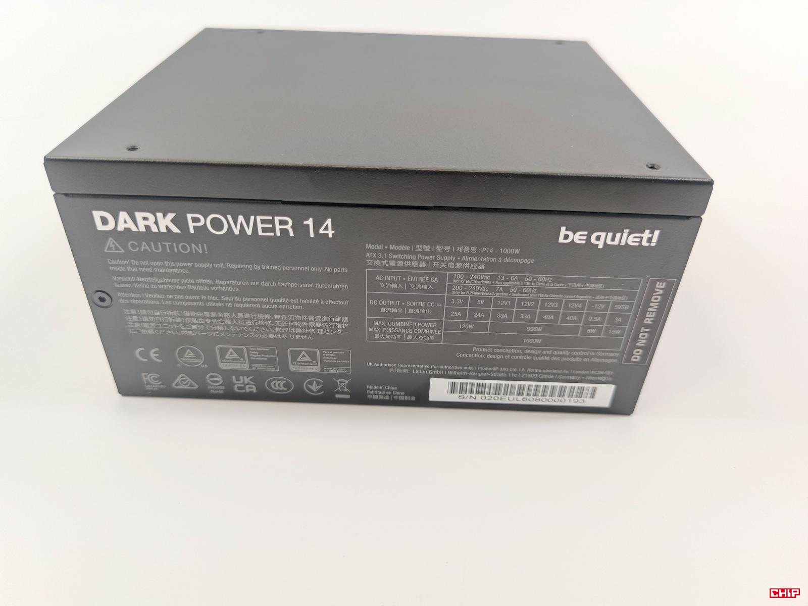 test be quiet! Dark Power 14 1000W, recenzja be quiet! Dark Power 14 1000W, opinia be quiet! Dark Power 14 1000W