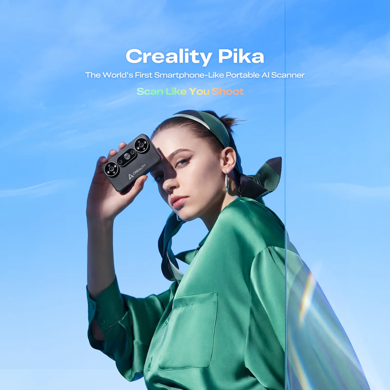 creality pika 3d scanner