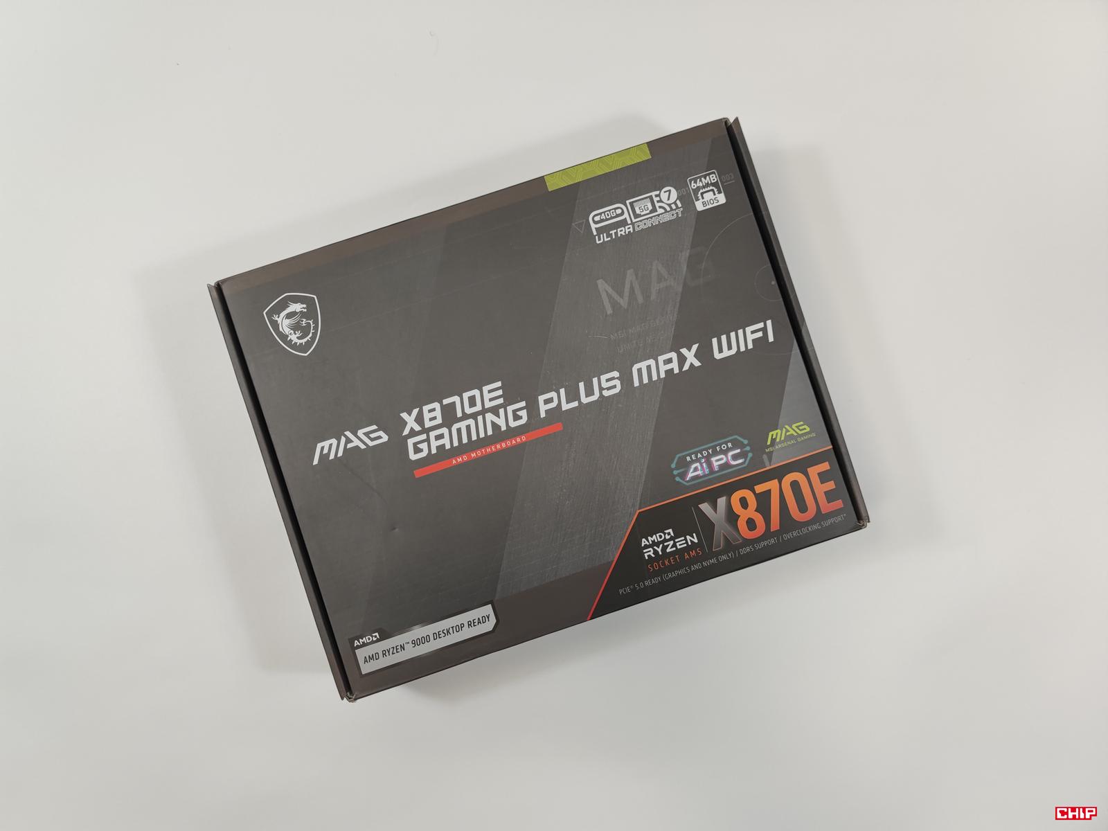 test MSI MAG X870E GAMING PLUS MAX WIFI, recenzja MSI MAG X870E GAMING PLUS MAX WIFI, opinia MSI MAG X870E GAMING PLUS MAX WIFI