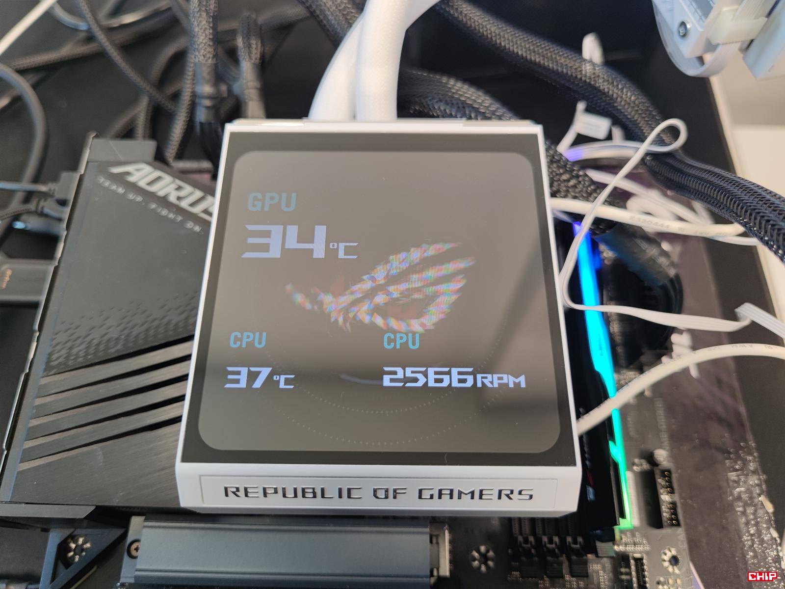 Test Asus ROG Strix SLC IV 360 ARGB LCD, recenzja Asus ROG Strix SLC IV 360 ARGB LCD, opinia Asus ROG Strix SLC IV 360 ARGB LCD