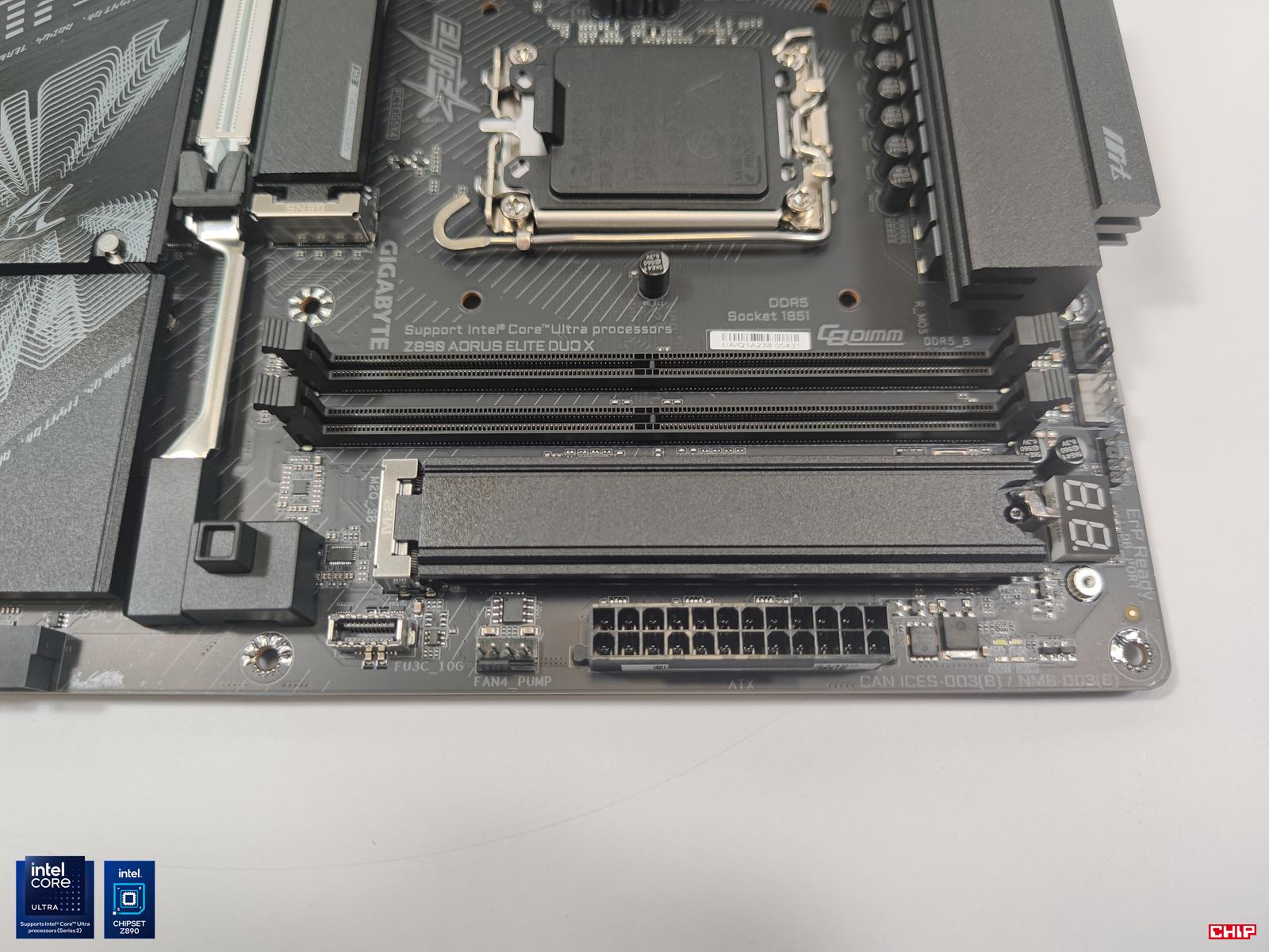 test Z890 Aorus Elite Duo X, recenzja Z890 Aorus Elite Duo X, opinia Z890 Aorus Elite Duo X